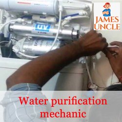 Water Purification System mechanic Mr. Bijay Dawn in Ghola